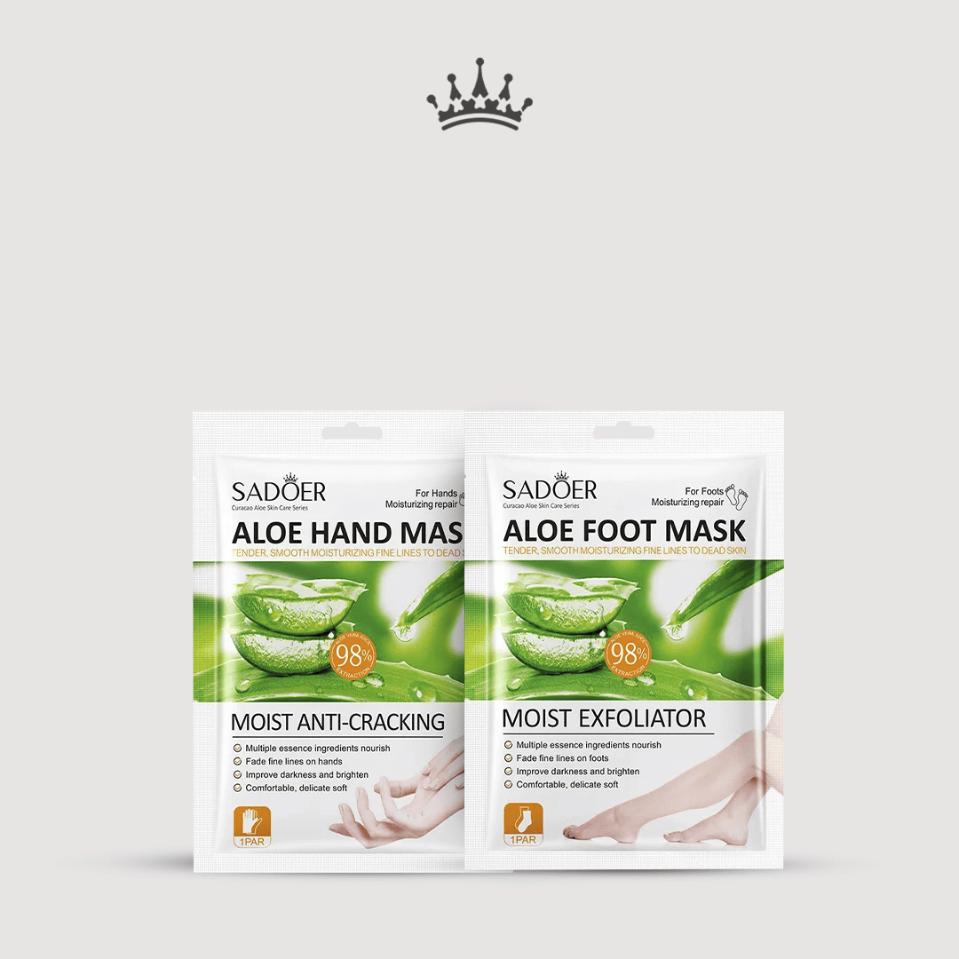 Combo Máscara Aloe Vera: Pés + Mãos 35g