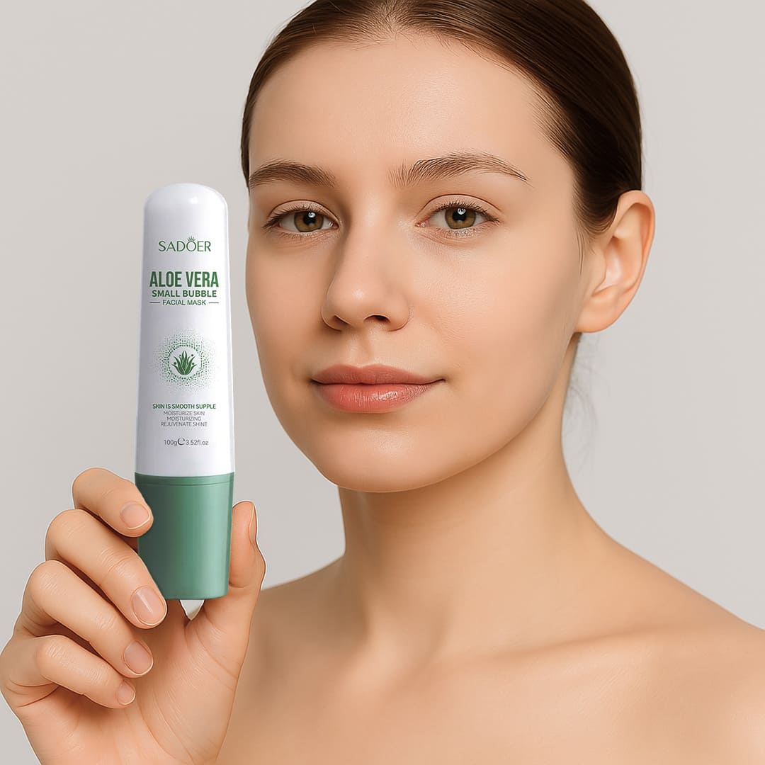 Máscara Facial em Mousse Aloe Vera 100g