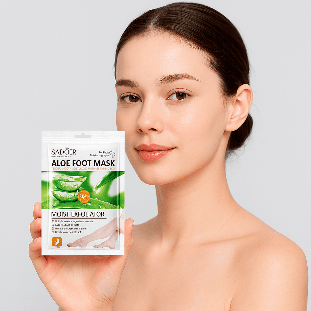 Combo Máscara Aloe Vera: Pés + Mãos 35g