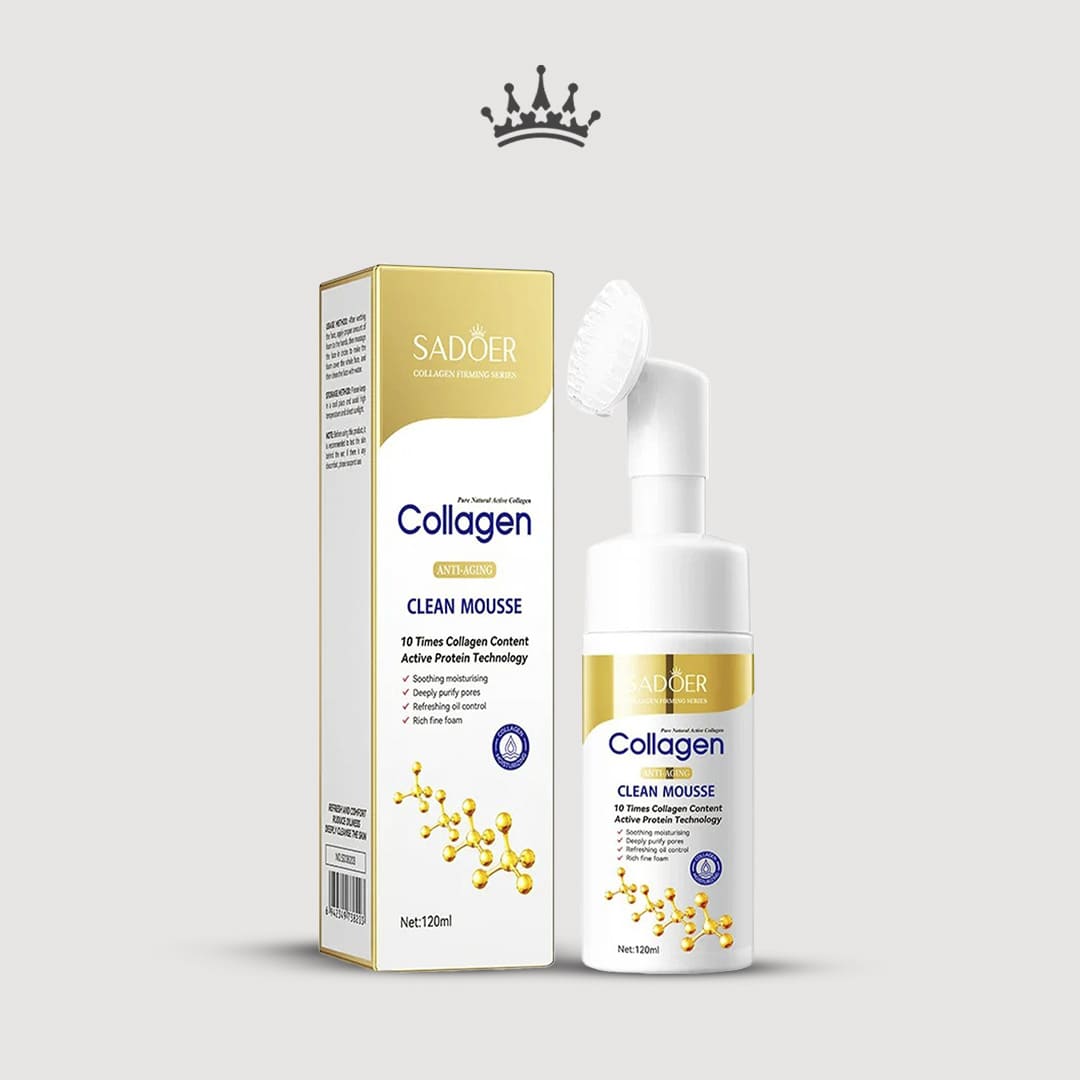 Mousse de Limpeza Facial Colágeno 120ml