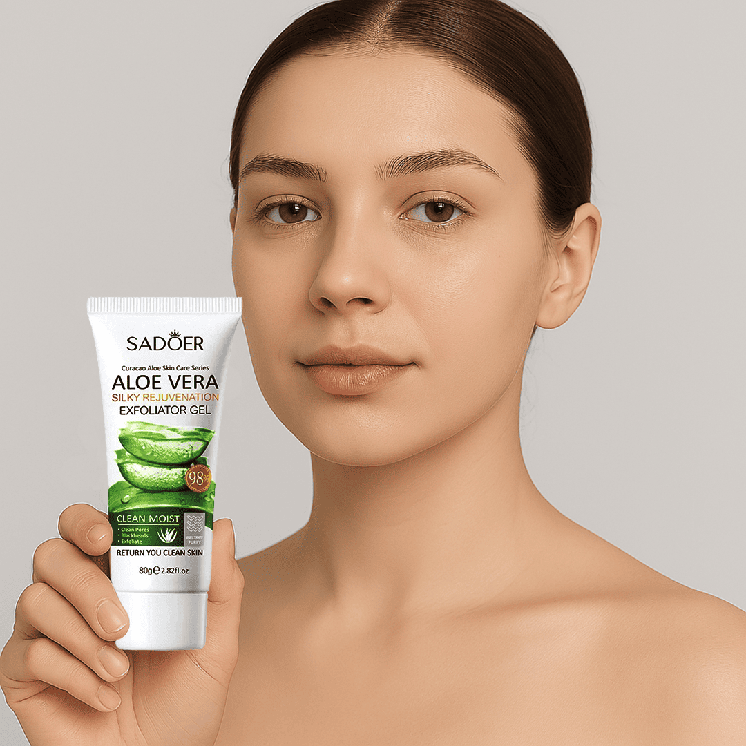 Gel Esfoliante Facial Aloe Vera 80g